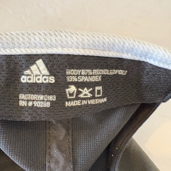 Adidas dark gray aero ready hat cap - Picture 8 of 9